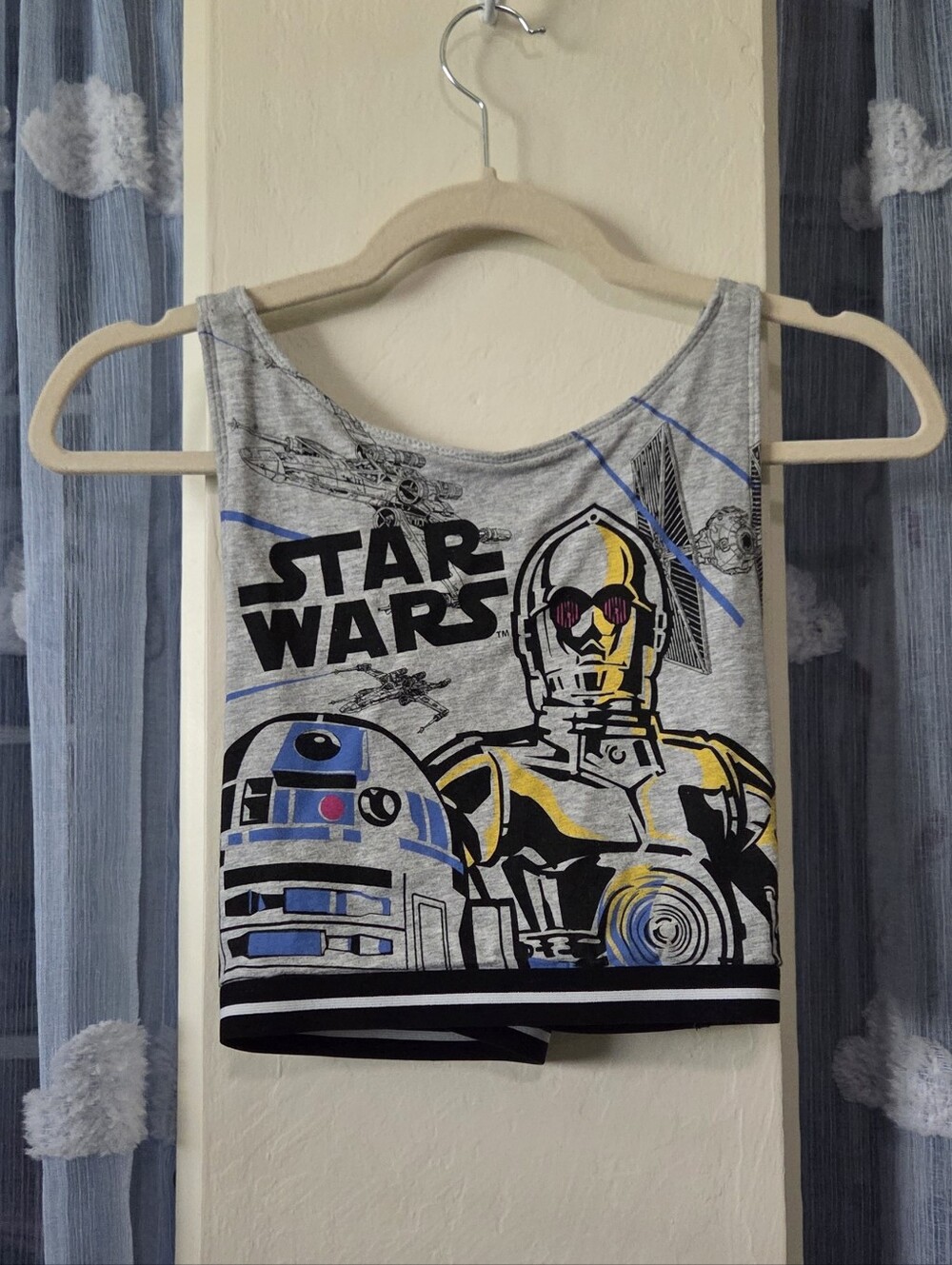 Vintage Star Wars R2-D2 & C3P0 Sports Bra